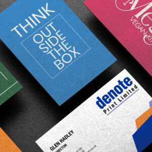 Business card printing - Denote Print