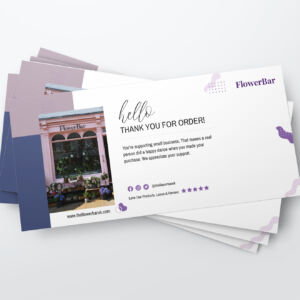 Compliment slip printing - Denote Print