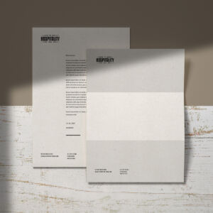 Letterhead printing - Denote Print