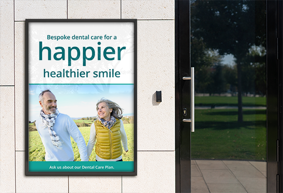 Healthcare printing - posters for hospitals, dental surgeries and more - Denote Print