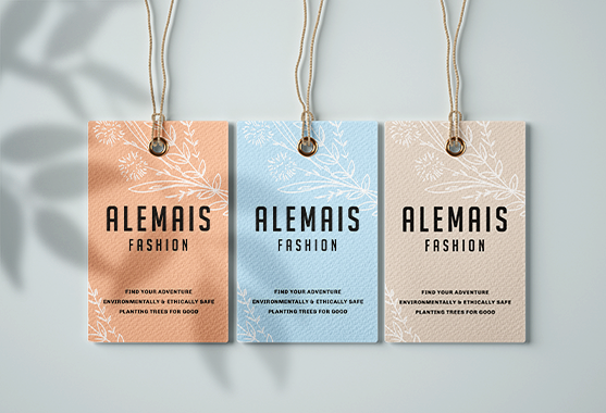 Retail printing - swing tags - Denote Print