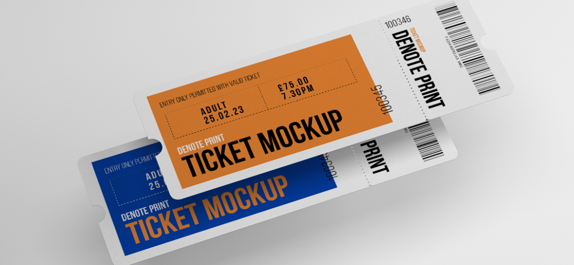 Outdoor event printing - tickets, banners and more.