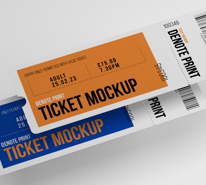 Outdoor event printing - tickets, banners and more.