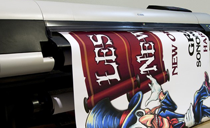 Large format printing from Denote Print